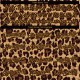 Custom Brown Brown-Old Gold 3D Pattern Design Leopard Authentic Baseball Jersey